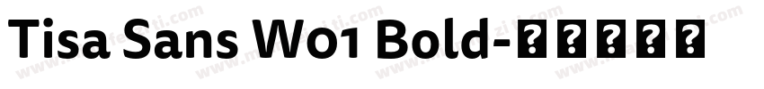 Tisa Sans W01 Bold字体转换